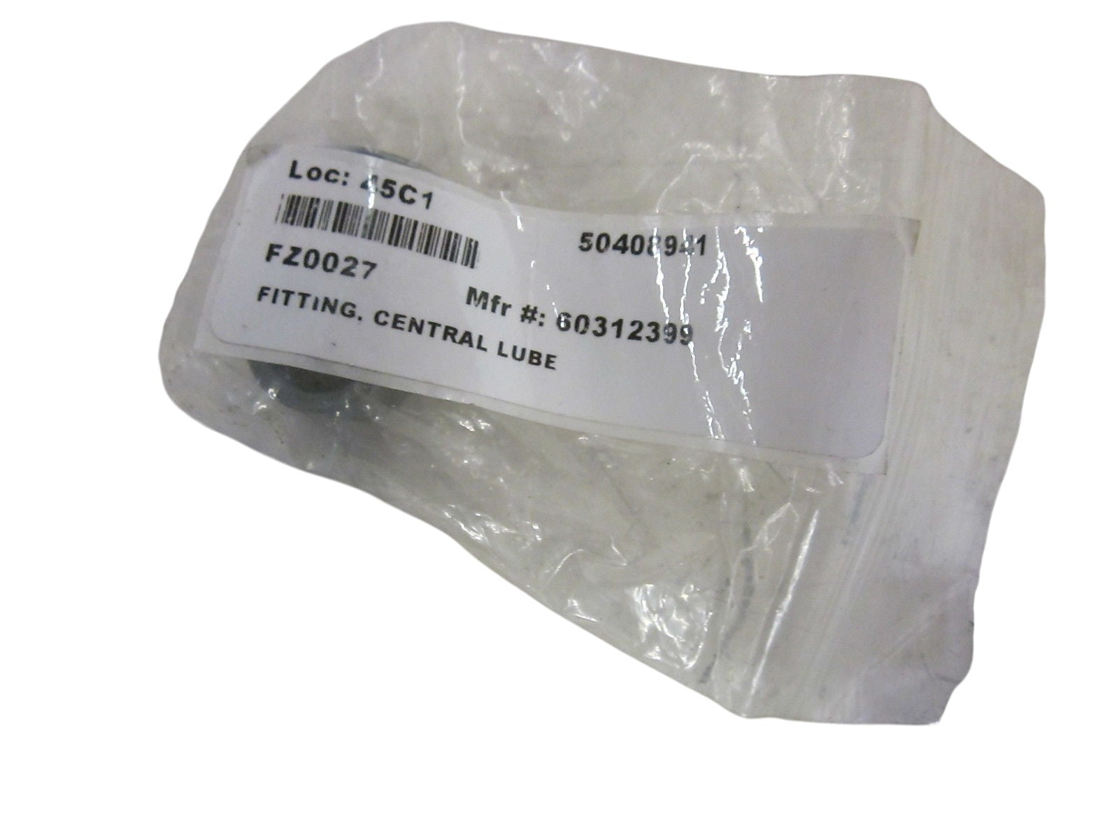 LOT OF 3 60312399 FITTING, CENTRAL LUBE NSMP