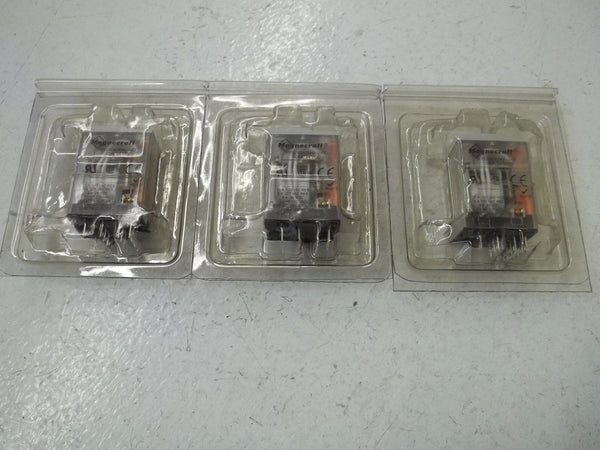 LOT OF 3 782XDXM4L-24D RELAY NSNP