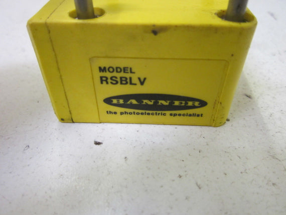 BANNER ENGINEERING RSBLV SENSOR HEAD *USED*