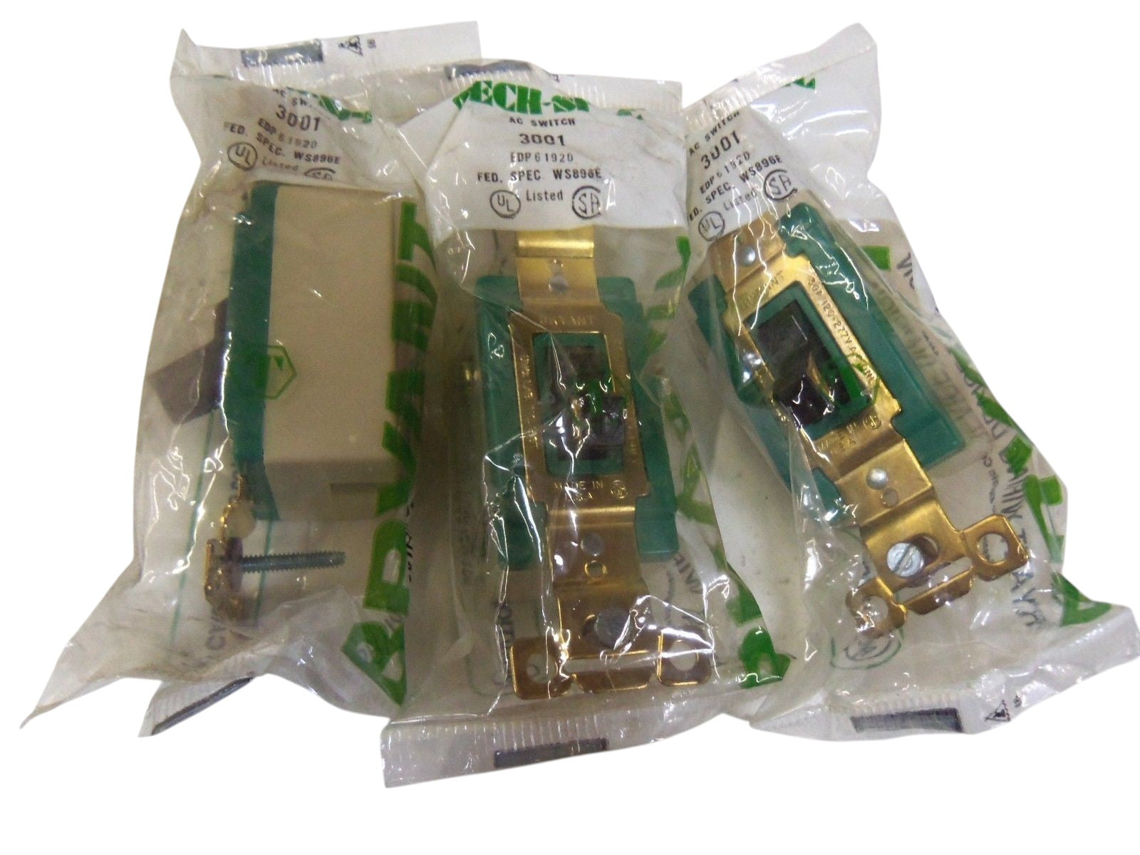 LOT OF 3 BRYANT 3001 NSMP