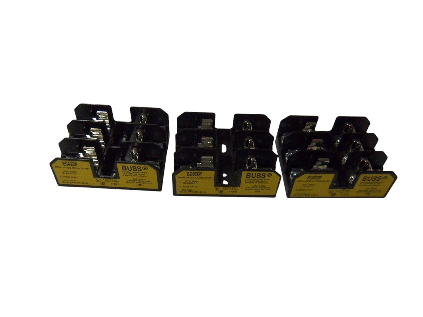 BUSS BC6033P FUSE BLOCK NSNP