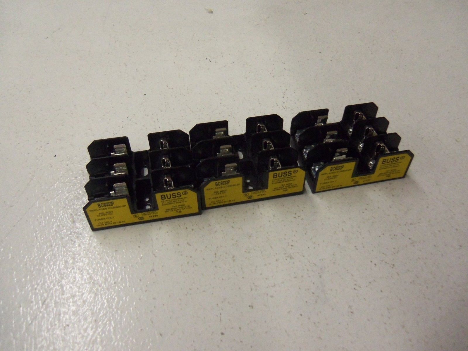 BUSS BC6033P FUSE BLOCK NSNP