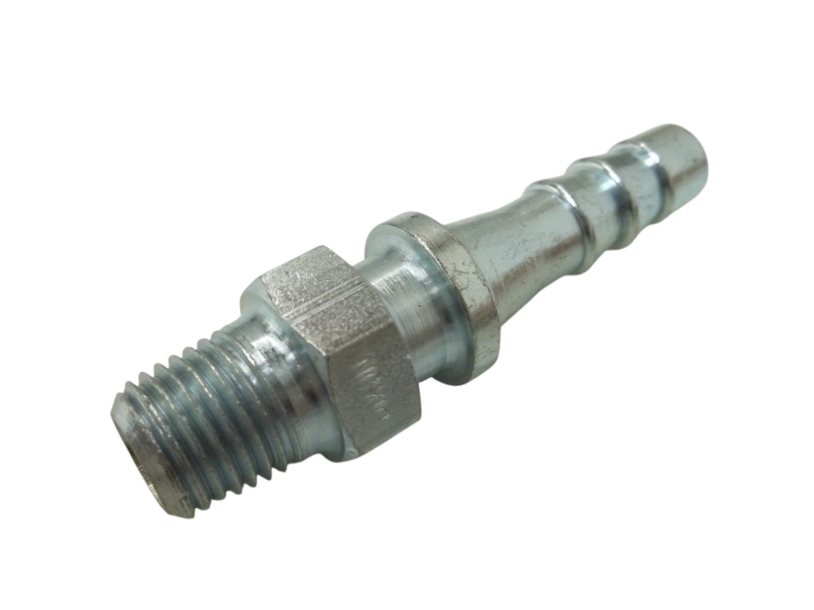 LOT OF 3 DIX3505 STEEL HOSE END 3/8" X 1/4" MPT NSNP