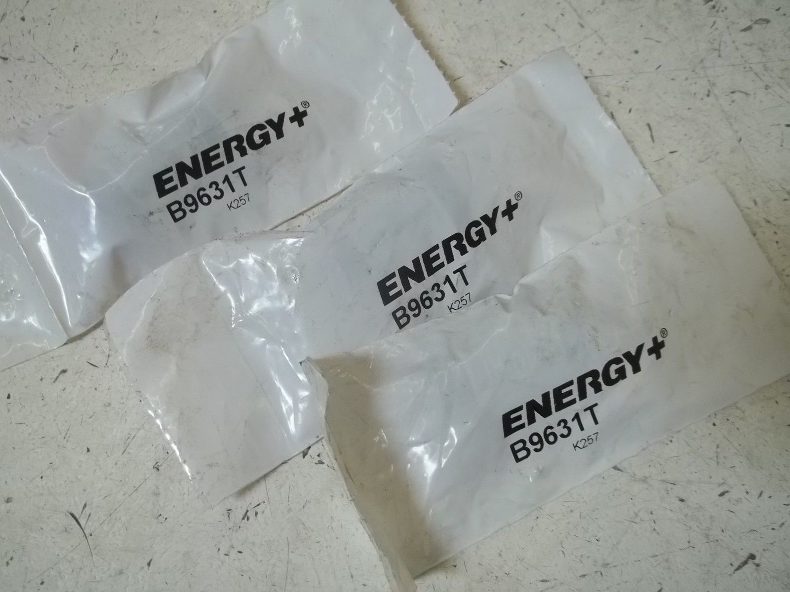 LOT OF 3 ENERGY B9631T LITHIUM BATTERY NSMP