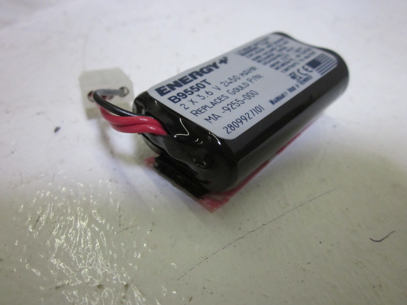 LOT OF 3 FEDCO B9550T 3.7V 1.9A LITHIUM BATTERY NSMP