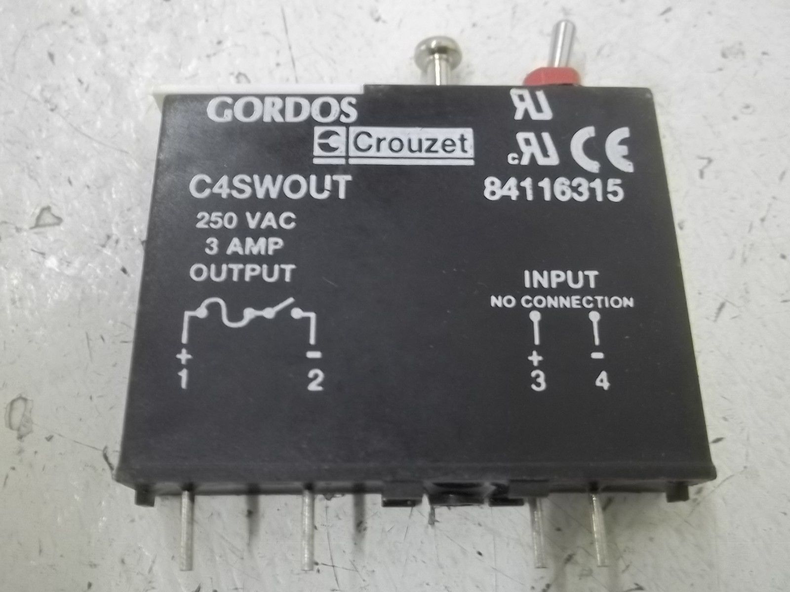 LOT OF 3 GORDOS C4SWOUT MODULE NSNP
