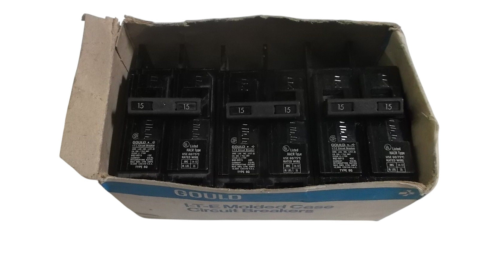 LOT OF 3 GOULD BQ2-B015 NSMP