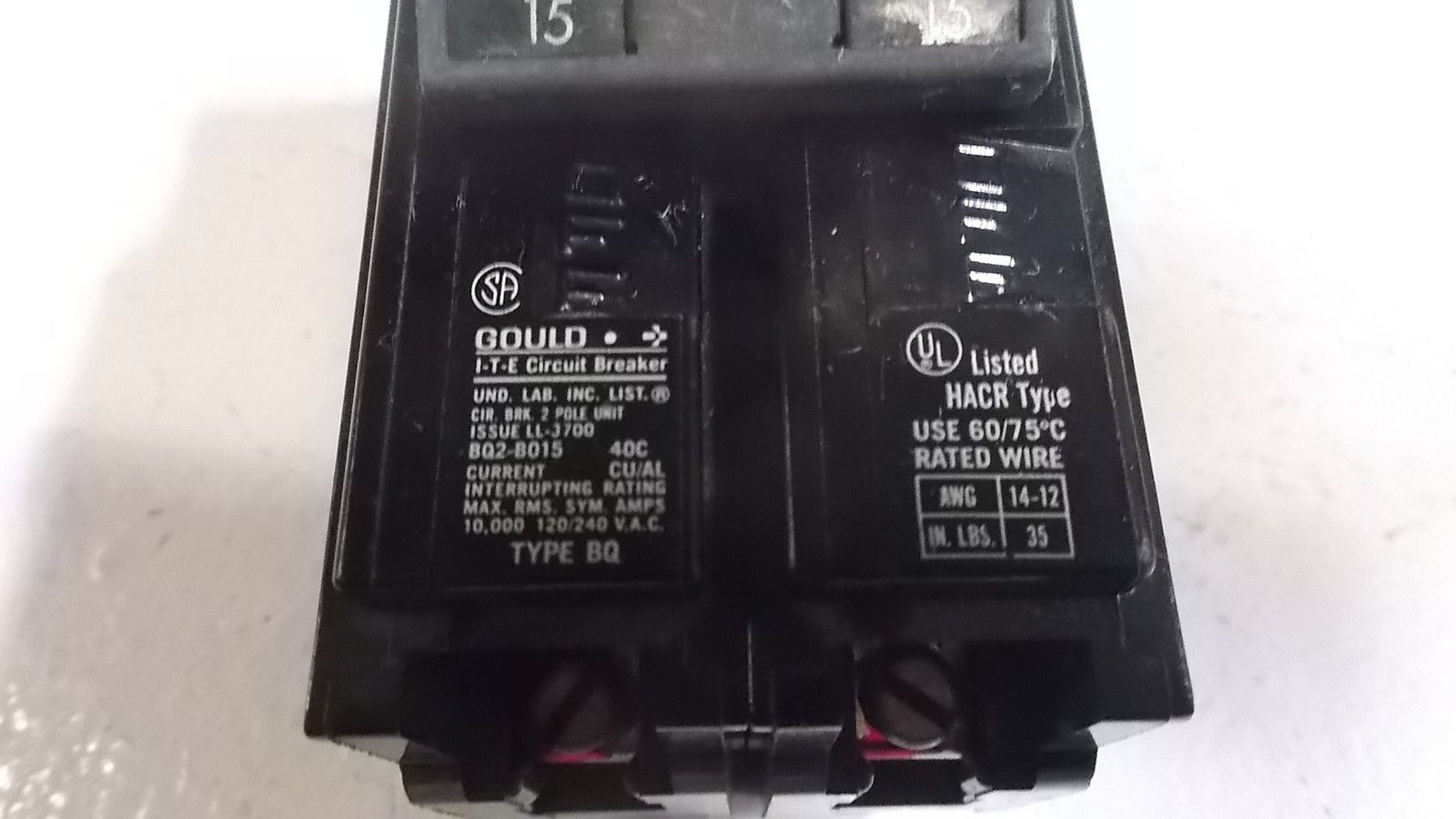 LOT OF 3 GOULD BQ2-B015 NSMP