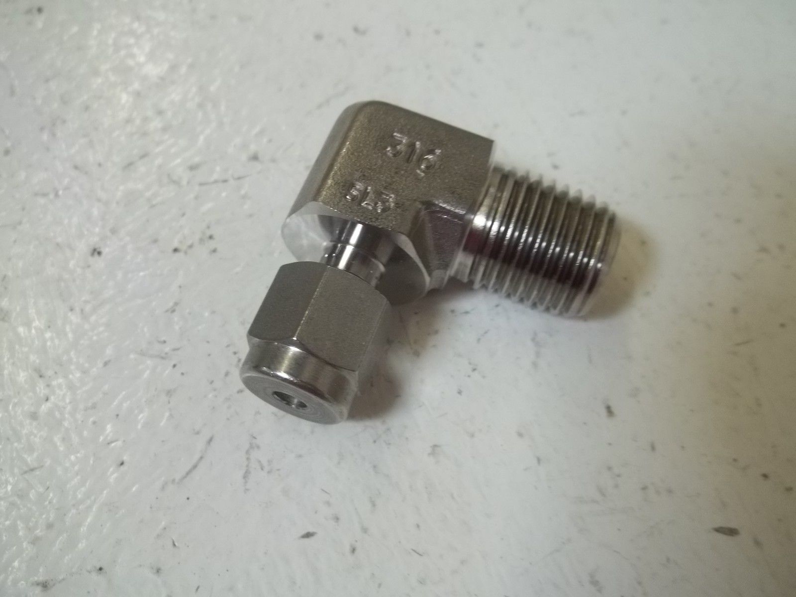 LOT OF 3 HAM-LET 769L 1/8" X 1/4" ELBOW FITTING NSMP