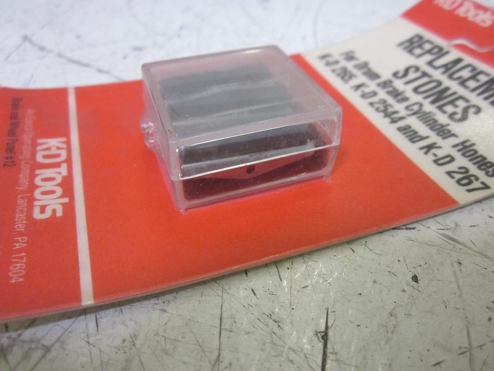 LOT OF 3 K-D TOOLS 266 REPLACEMENT STONES NSNP IN NSMP