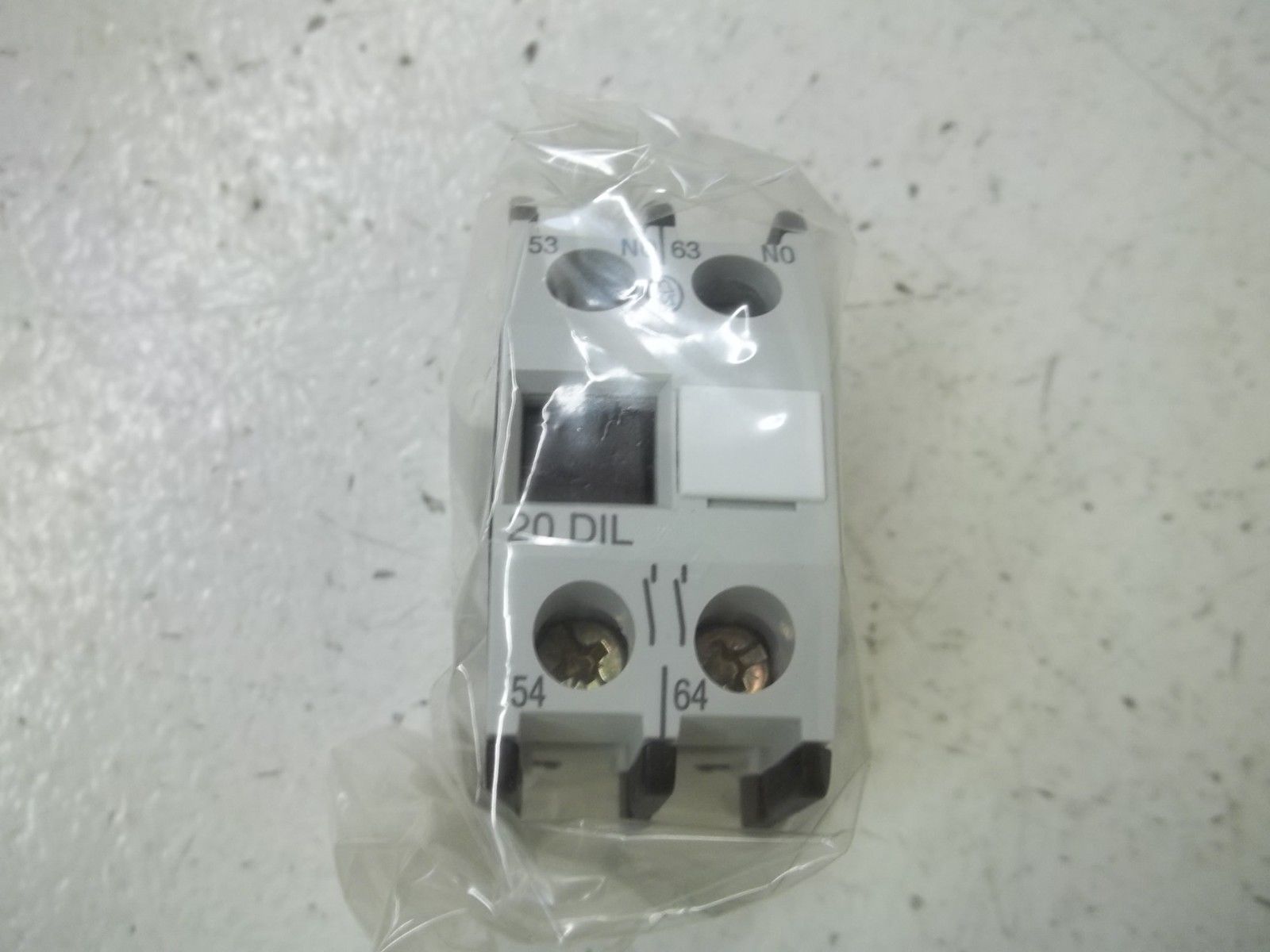 LOT OF 3 KLOCKNER-MOELLER 20DIL AUXILIARY CONTACT MODULE NSMP