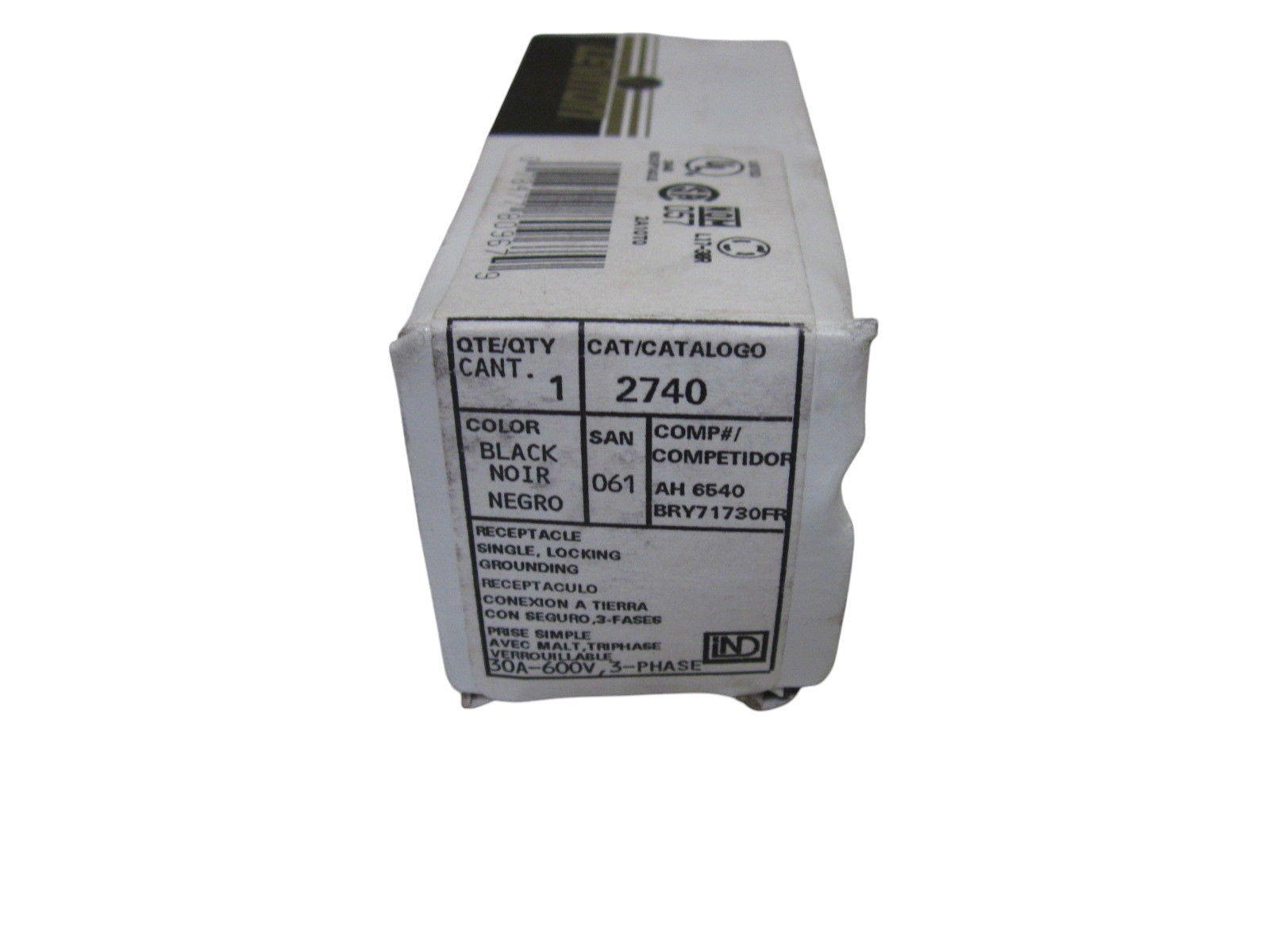 LOT OF 3 LEVITION 2740 RECEPTACLE NSMP