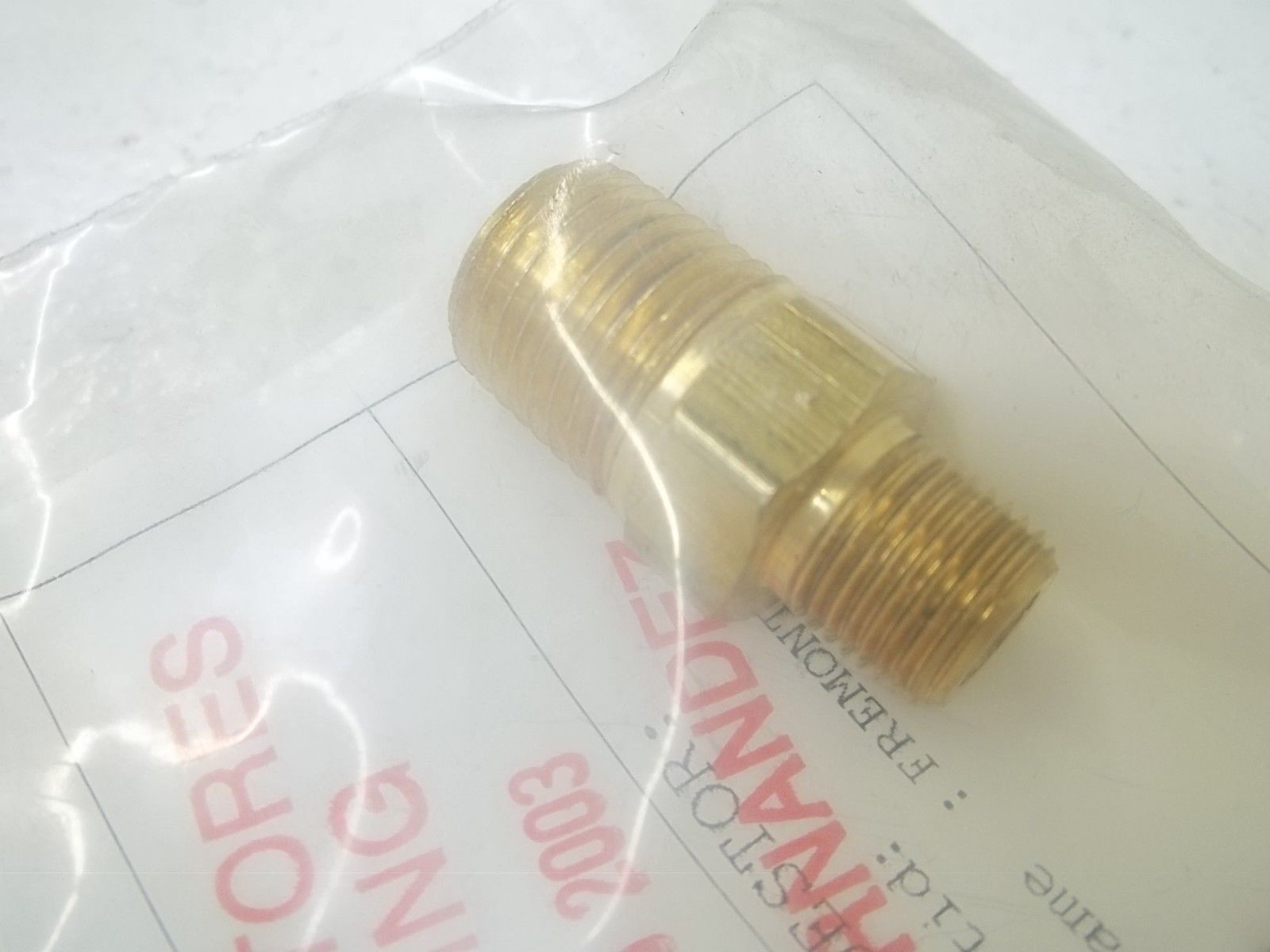 LOT OF 3 MCJUNKIN CORPORATION 2191 4932 NIPPLE 1/4 X 1/8 NSMP