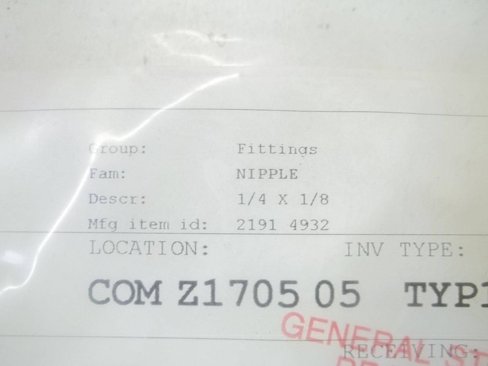 LOT OF 3 MCJUNKIN CORPORATION 2191 4932 NIPPLE 1/4 X 1/8 NSMP