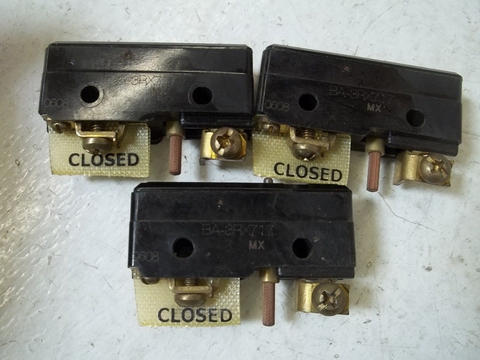 MICRO SWITCH BA-3RX7-17 LIMIT SWITCH NSNP