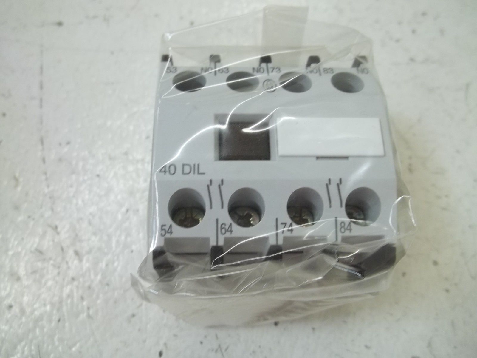 LOT OF 3 MOELLER 40DIL AUXILIARY CONTACT MODULE NSMP