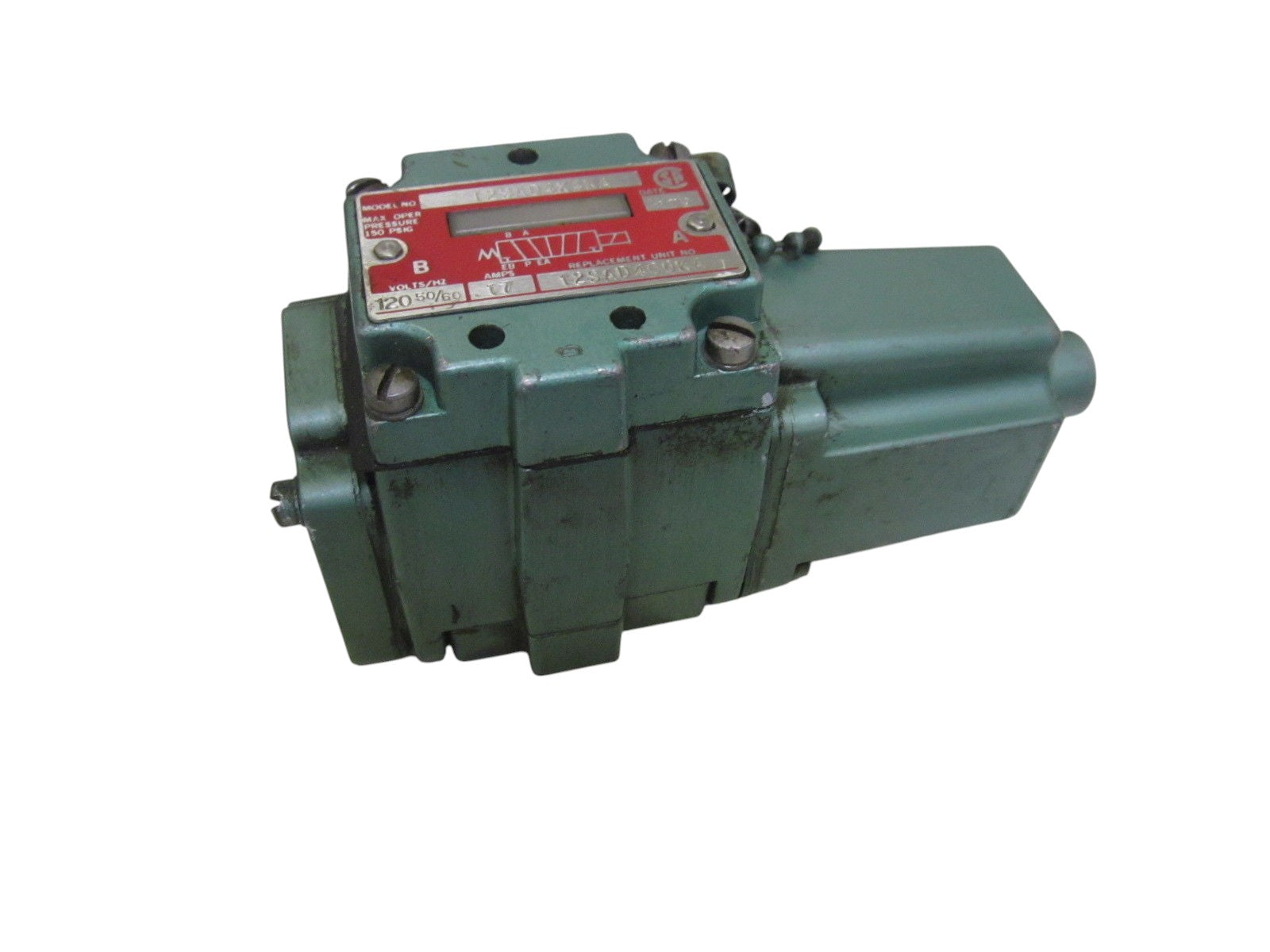 LOT OF 3 NUMATICS 12SAD4X4KA PNEUMATIC SOLENOID VALVE 120V UNMP