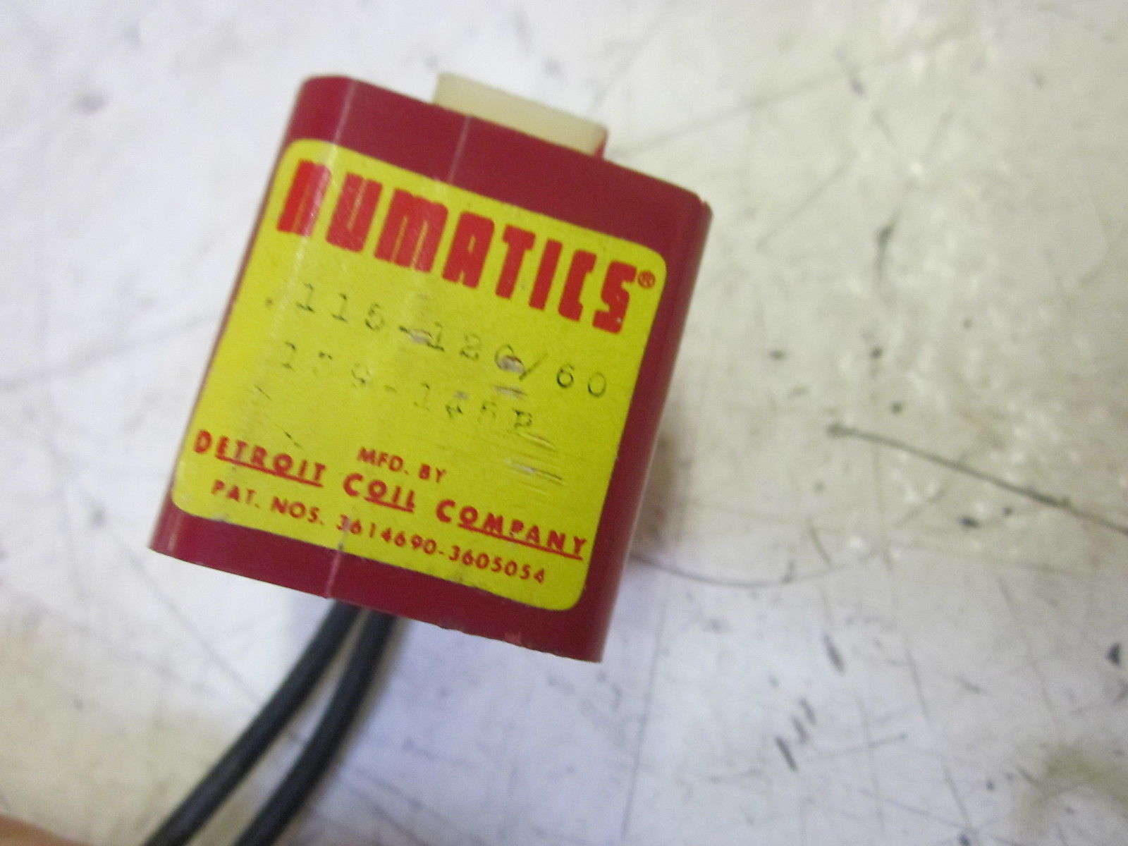 LOT OF 3 NUMATICS 139-145P COIL 115/120V  UNMP