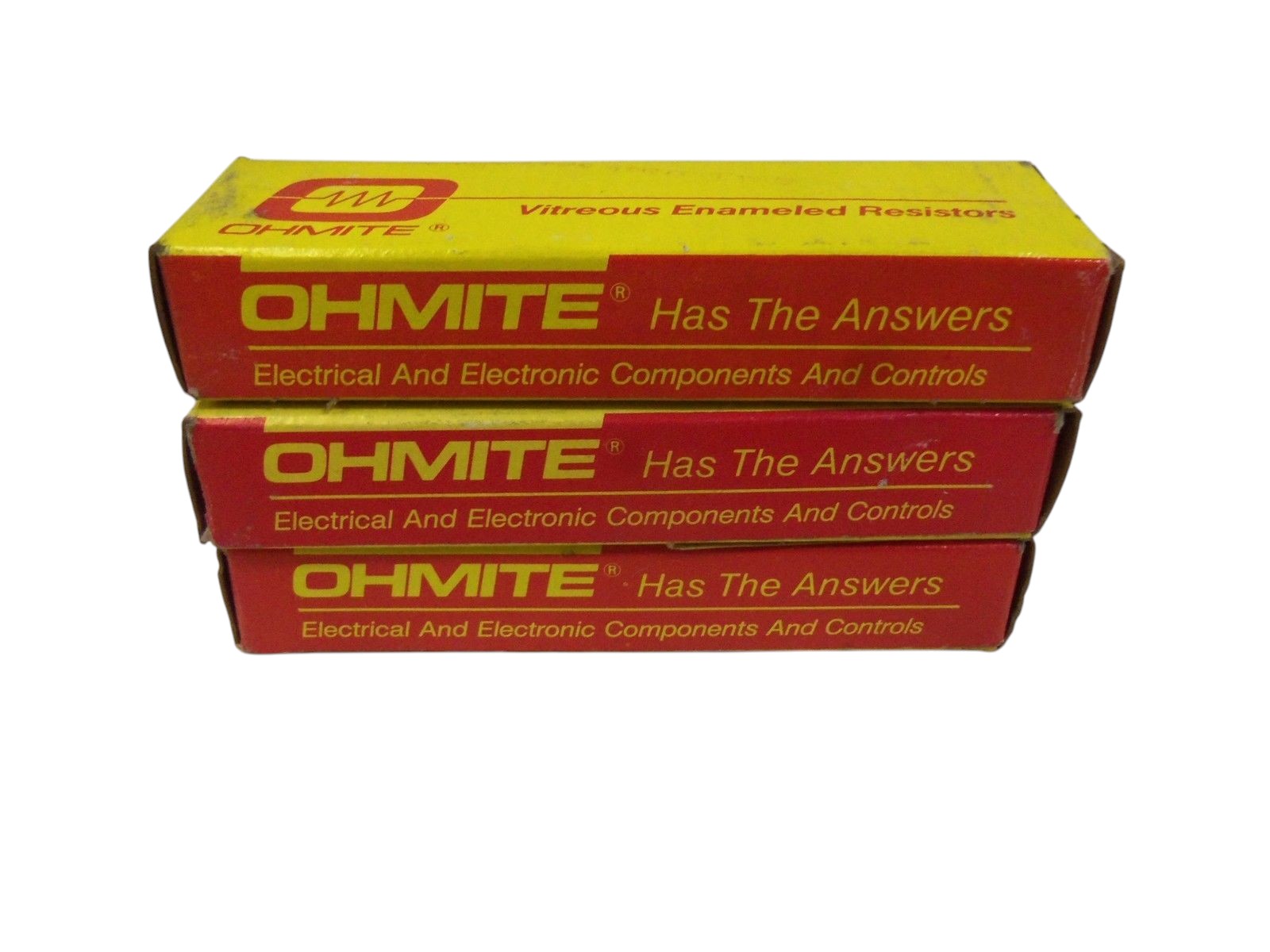 LOT OF 3 OHMITE RESISTOR L50J25RNSMP