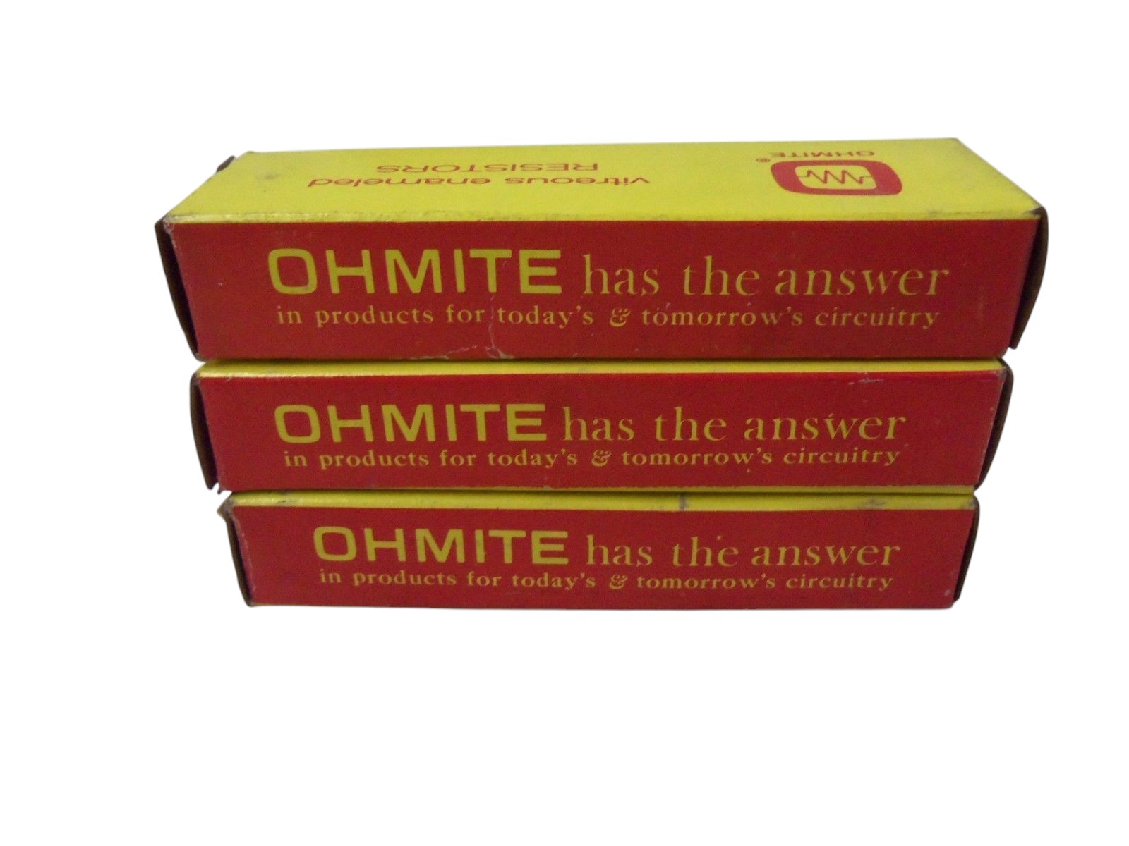 LOT OF 3 OHMITE RESISTOR D50K1K0 NSMP