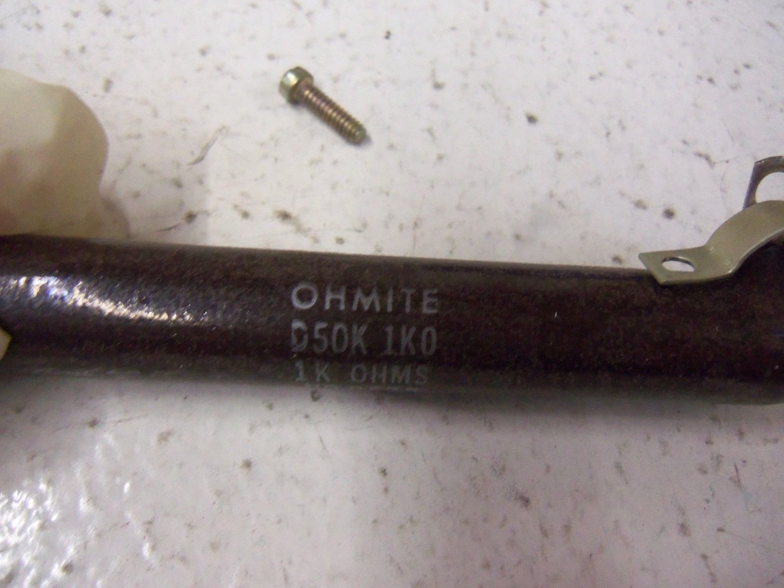 LOT OF 3 OHMITE RESISTOR D50K1K0 NSMP