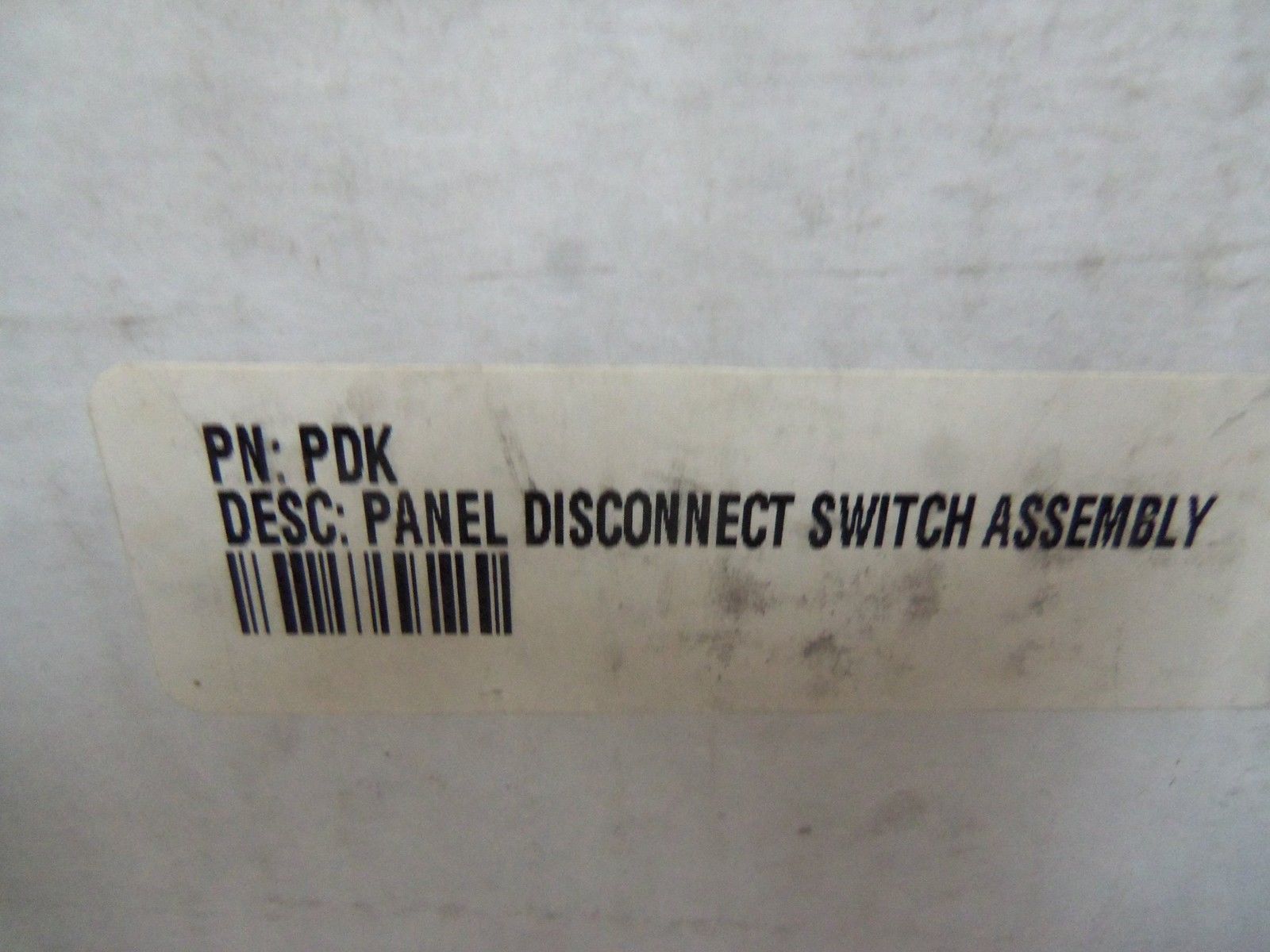 LOT OF 3 PANEL DISCONNECT SWITCH ASSEMBLY PDK NSMP