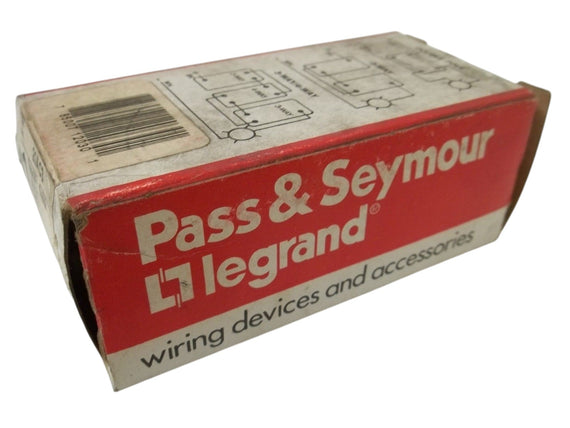 LOT OF 3 PASS & SEYMOUR 20AC3 THREE WAY SWITCH NSMP