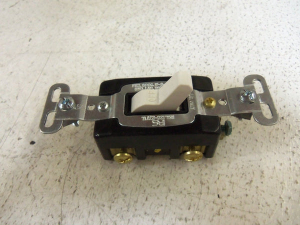 LOT OF 3  PASS & SEYMOUR CS215-W DOUBLE POLE SWITCH NSMP
