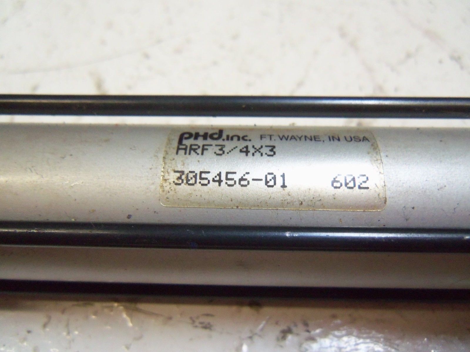 LOT OF 3 PHD ARF3/4X3 PNEUMATIC CYLINDER UNMP