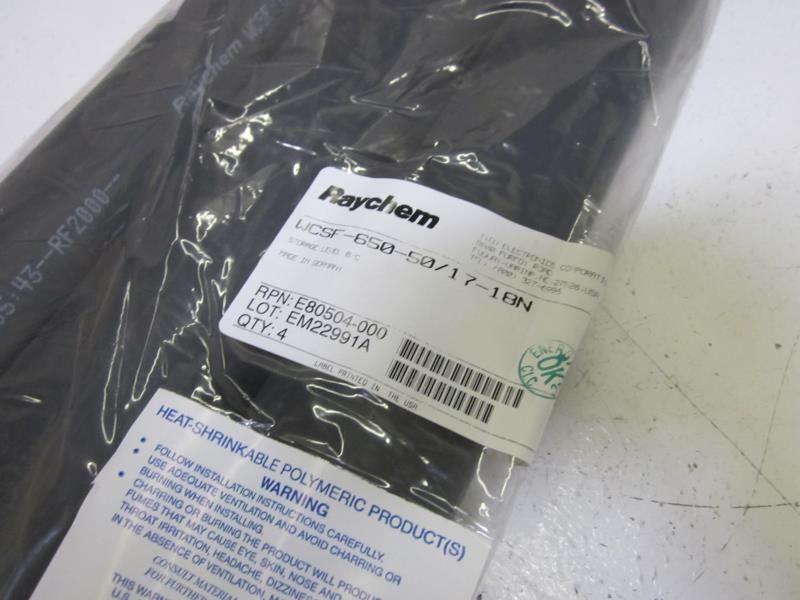 LOT OF 3 RAYCHEM WCSF-650-50/17-18N STORAGE LEVEL B/C NSMP