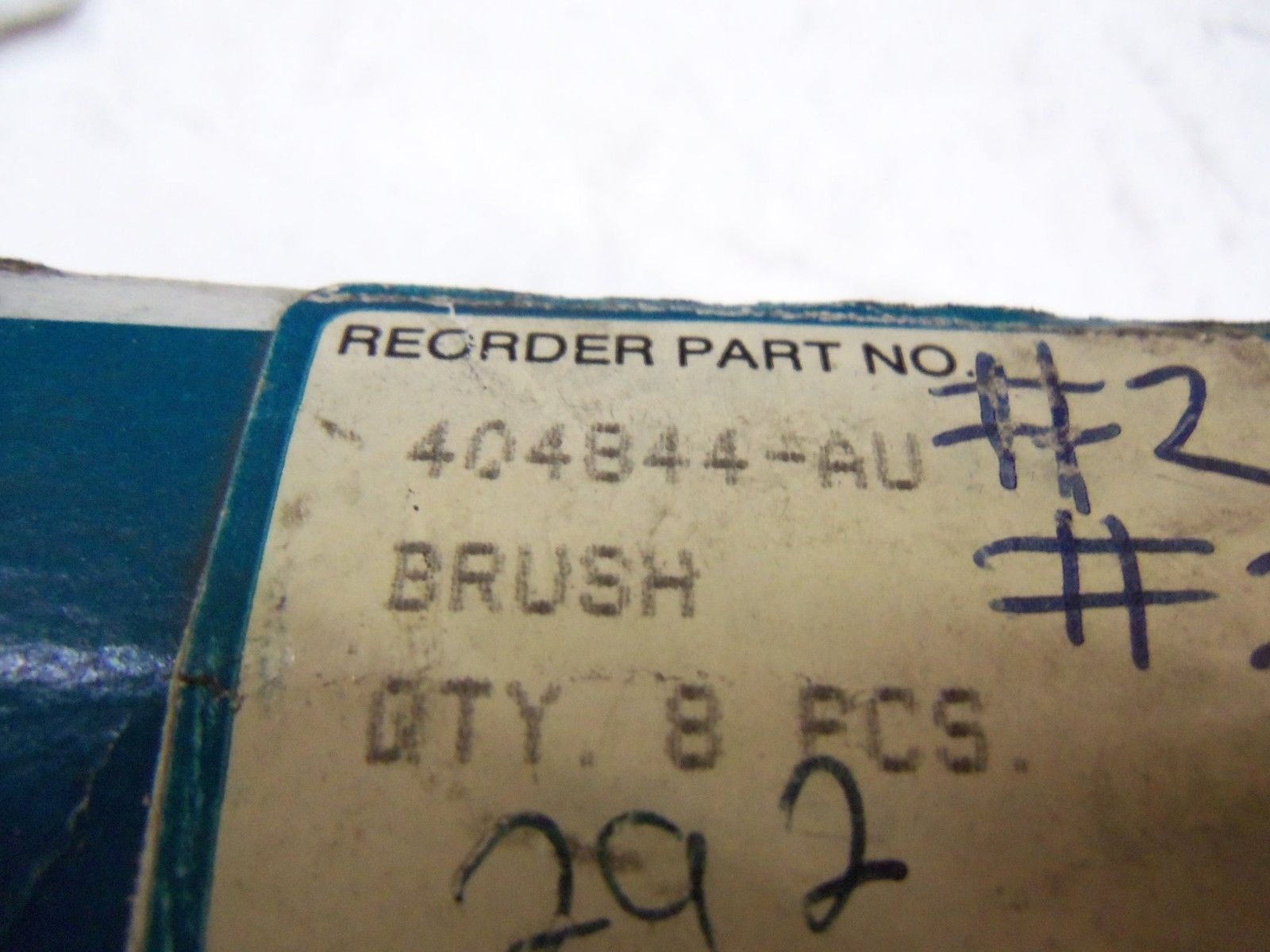 LOT OF 3 RELIANCE 404844-AU CARBON BRUSH UNMP