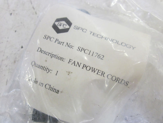 LOT OF 3 SPC TECHNOLOGY SPC11762 FAN POWER CORDS *NEW IN A FACTORY BAG*