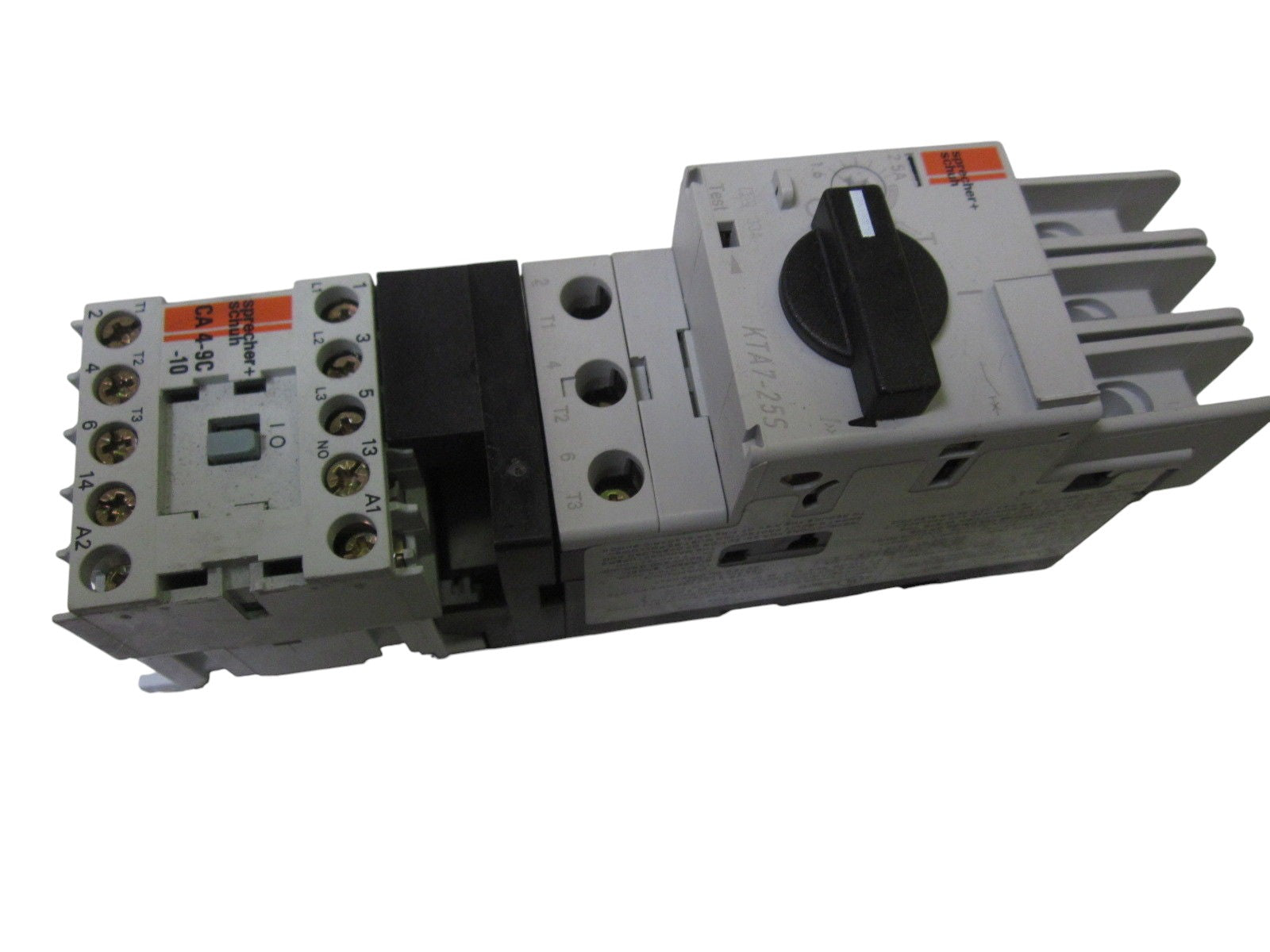 LOT OF 3 SPRECHNER + SCHUH KTA7-25S-2.5A W/ CA 9-4C-10 24V CONTACTOR UNMP