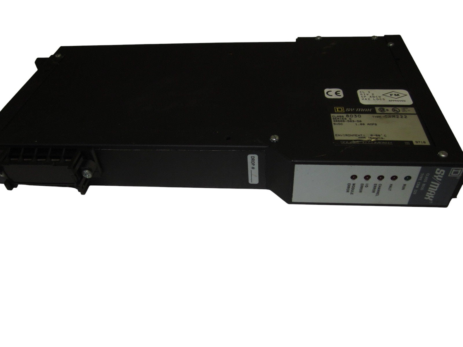 LOT OF 3 SQUARE D / SY/MAX REMOTE INTERFACE MODULE 8030 CRM222 SER.G UNMP