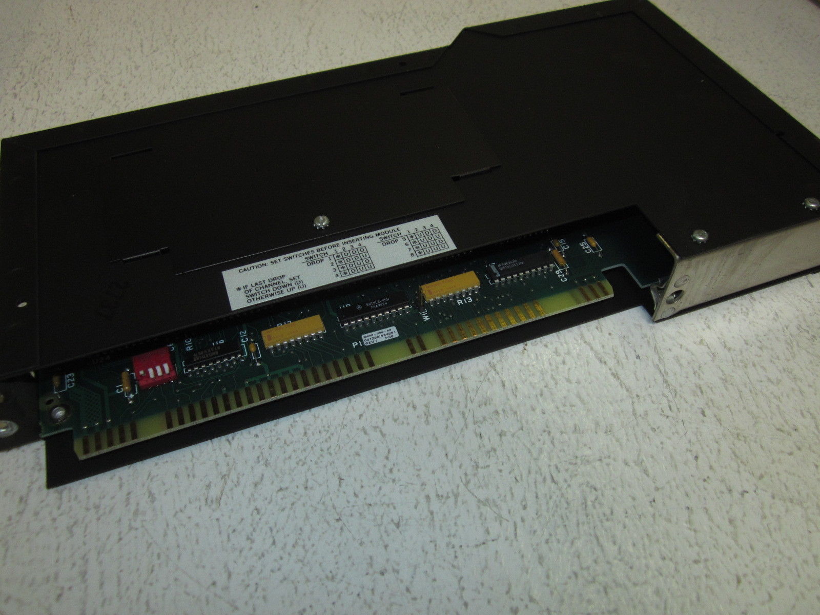 LOT OF 3 SQUARE D / SY/MAX REMOTE INTERFACE MODULE 8030 CRM222 SER.G UNMP