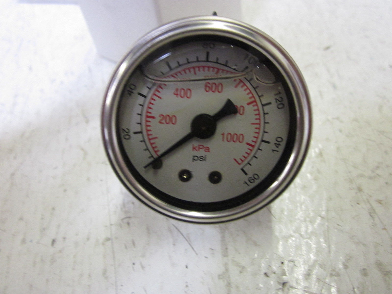 GRAINGER 169859A P1559LG PRESSURE GAUGE 1-1/2" 160PSI/1100KPA NSMP
