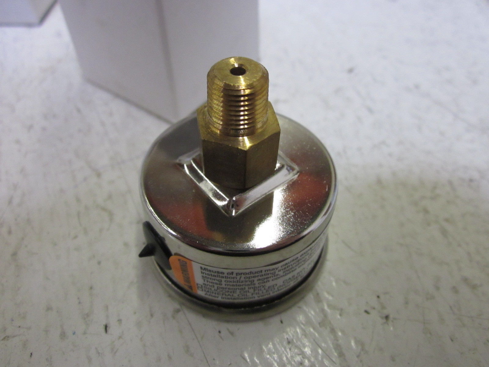 GRAINGER 169859A P1559LG PRESSURE GAUGE 1-1/2" 160PSI/1100KPA NSMP