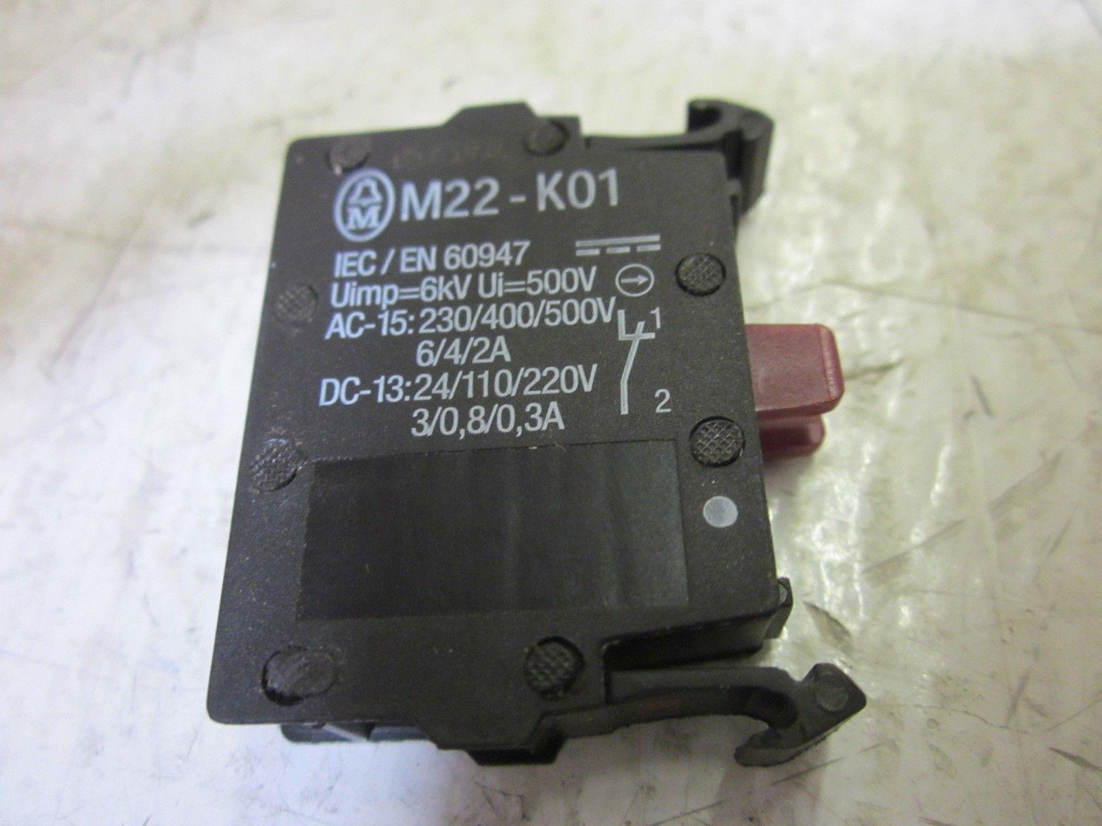 MOELLER M22-K01 AUXILIARY CONTACT  UNMP