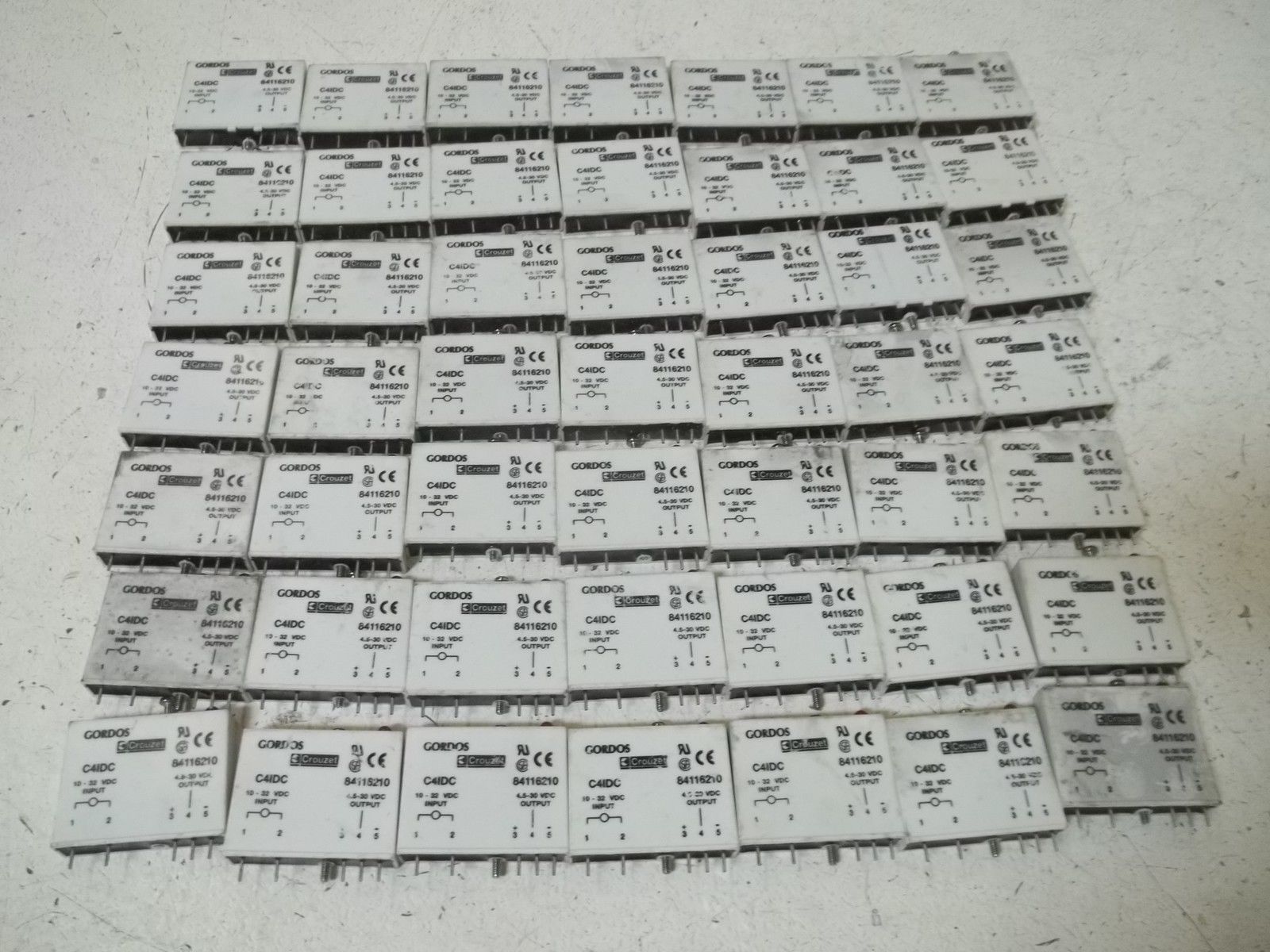 LOT OF 49 GORDOS C4IDC I/O MODULE UNMP