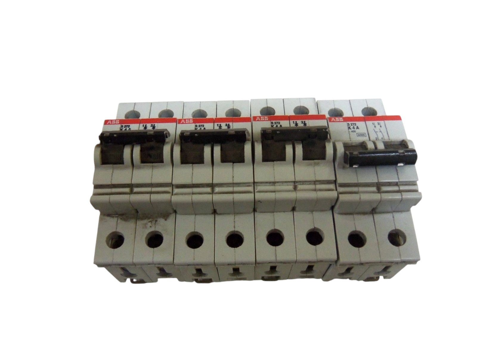 LOT OF 4 ABB CIRCUIT BREAKERS S272-K4 UNMP