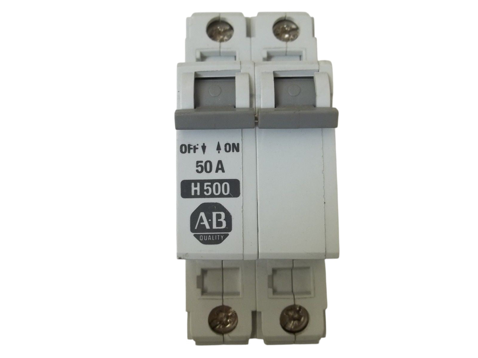 LOT OF 4 ALLEN BRADLEY 1492-CB2H500 SER. B CIRCUIT BREAKER 50A UNMP