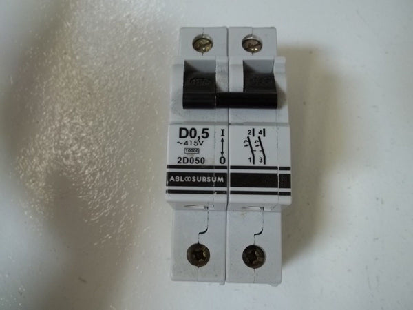 LOT OF 4 ALTECH CORP. 2D0.5U CIRCUIT BREAKER NSMP