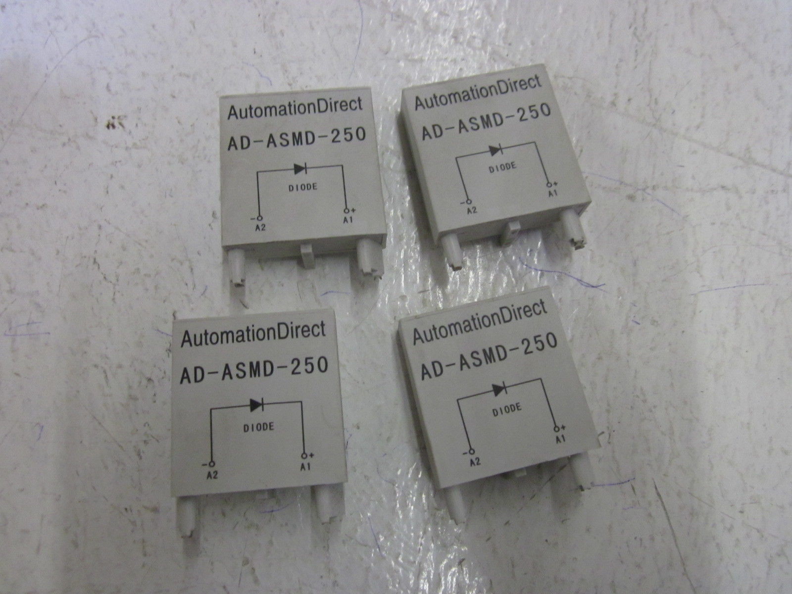 LOT OF 4 AUTOMATION DIRECT AD-ASMD-250 RELAYS UNMP