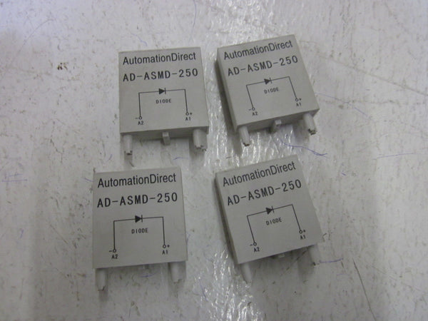 LOT OF 4 AUTOMATION DIRECT AD-ASMD-250 RELAYS UNMP
