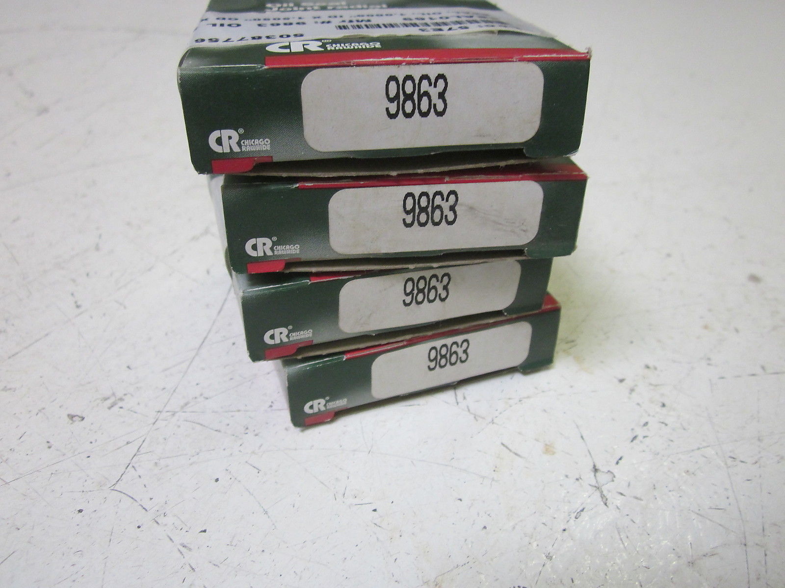 LOT OF 4 CHICAGO RAWHIDE 9863 OIL SEAL NSMP