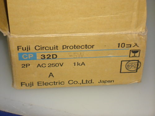 LOT OF 4 FUJI ELECTRIC CP32D-5W *NEW*