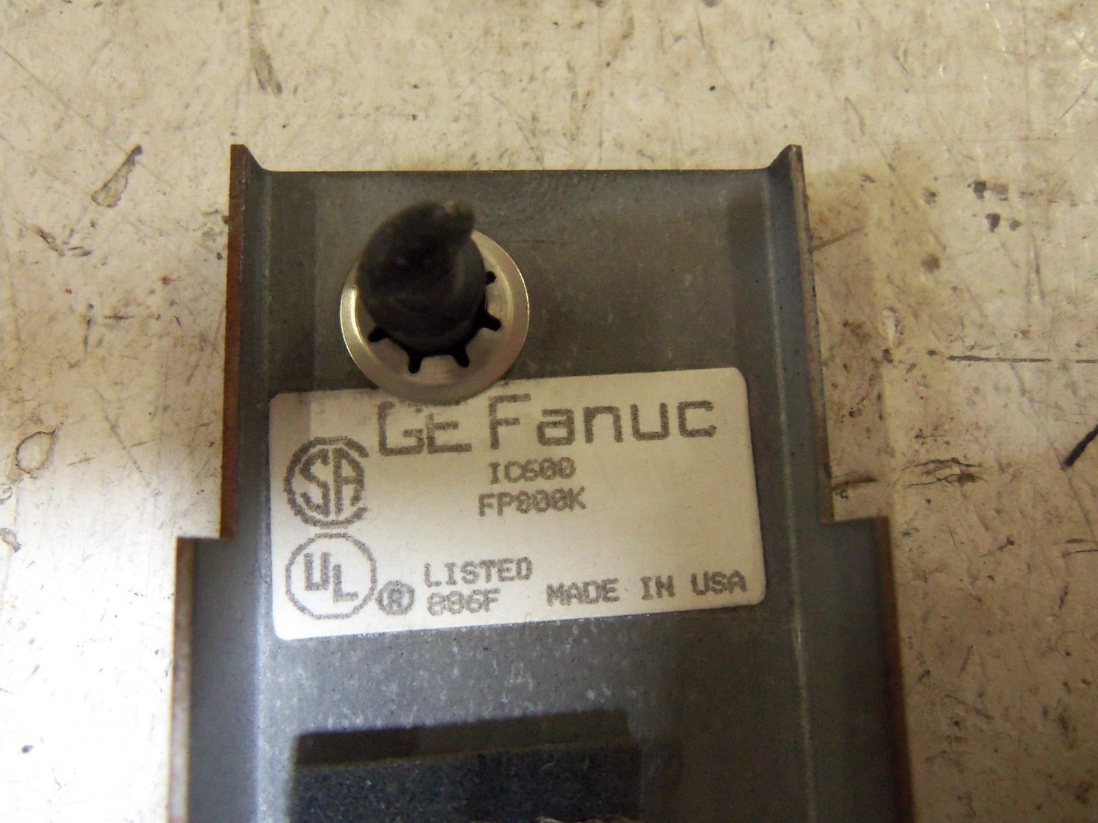 LOT OF 4 GE FANUC IC600FP800K FACEPLATE UNMP