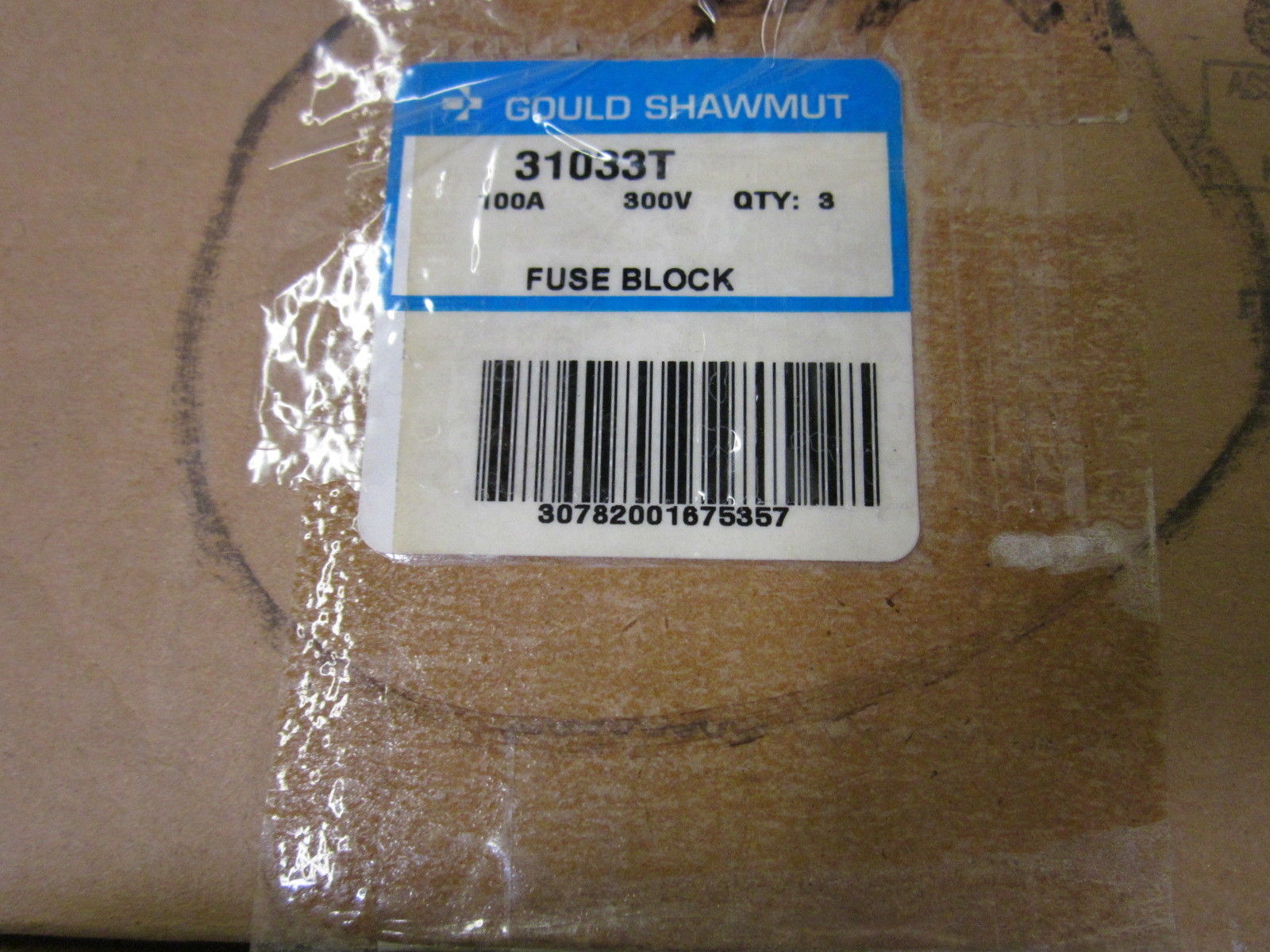 LOT OF 4 GOULD 31033T FUSE BLOCK NSMP