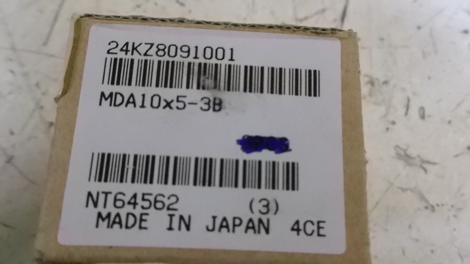 LOT OF 4 KOGANEI MDA10X5-3B CYLINDER NSMP