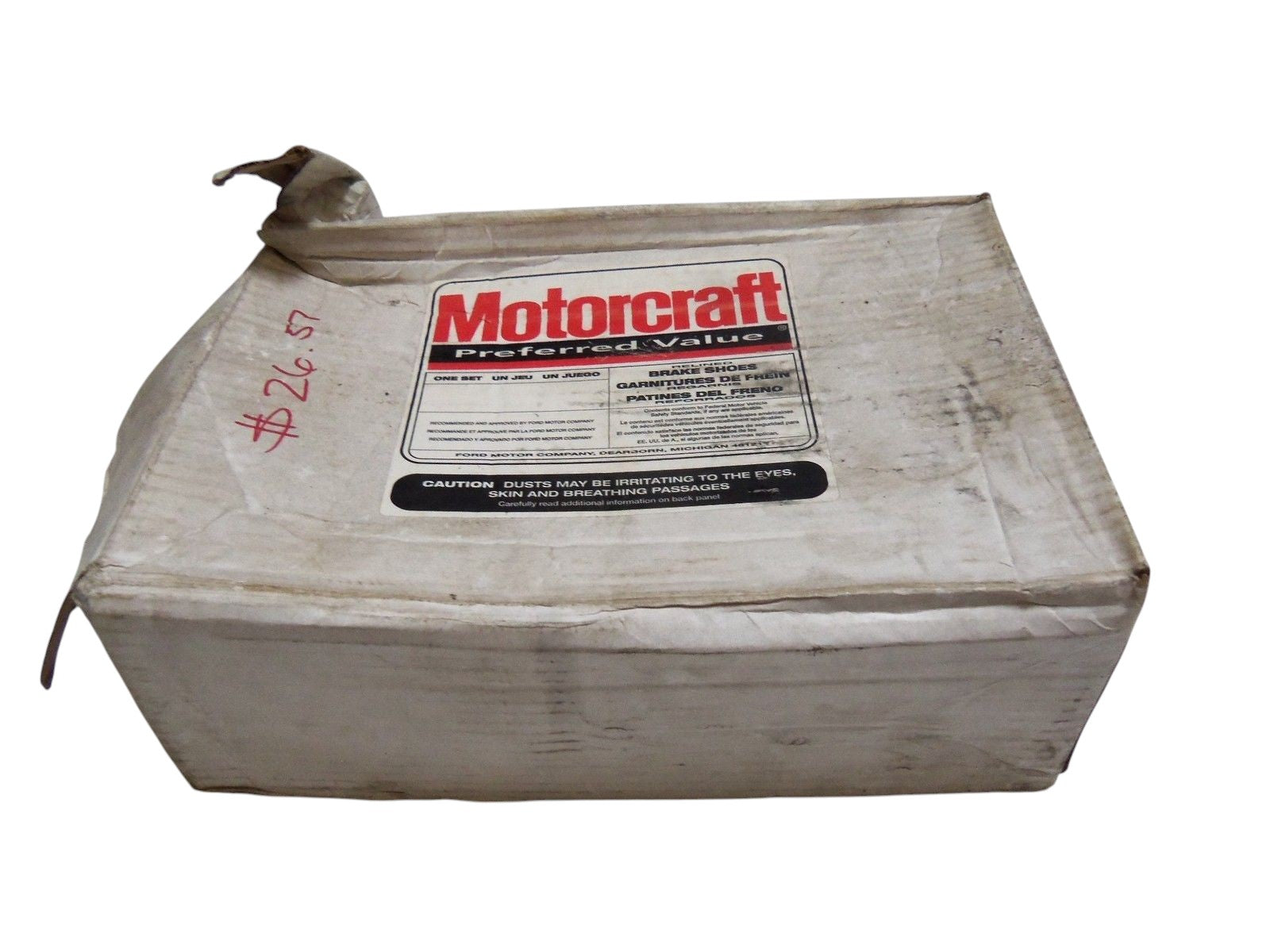 LOT OF 4 MOTORCRAFT BR105 DRUM BRAKE SHOE NSMP